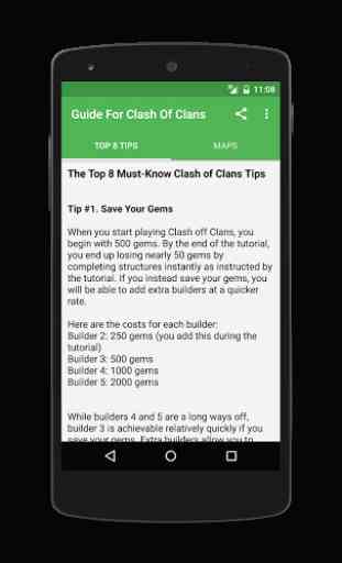 Guide for Clash Of Clans 1