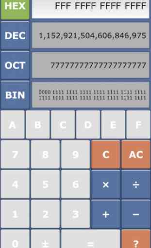 Hex,Dec,Oct,Bin(Dev Calc) 2