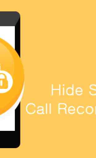 Hide SMS and Call Recorder Tip 1