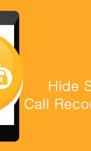 Hide SMS and Call Recorder Tip 2