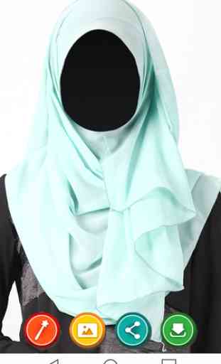 Hijab femme montage photo 1