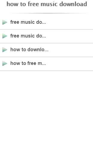 how to free music download 1