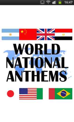 Hymnes nationaux et drapeaux 1