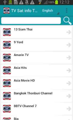 Infos TV Sat Thaïlande 1