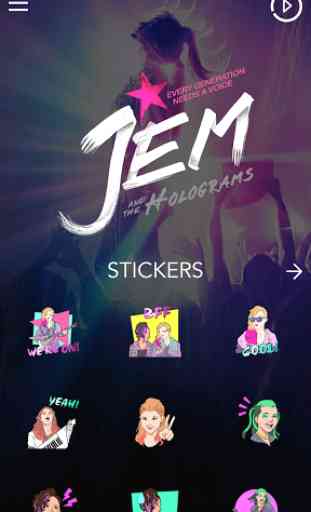 Jem and the Holograms Emoji 2