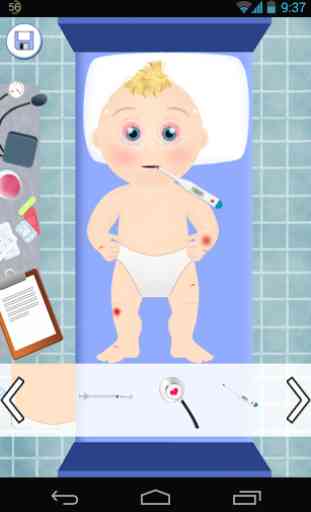 jeux docteur de bébé 3