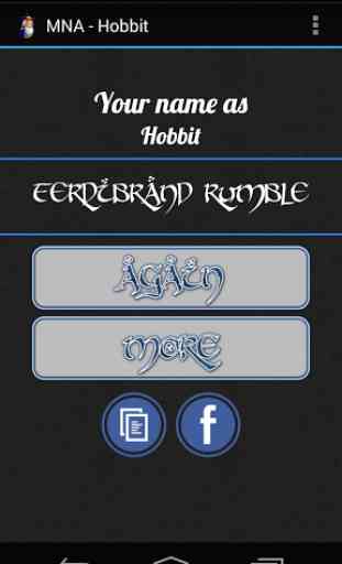Mon nom comme Hobbit 2