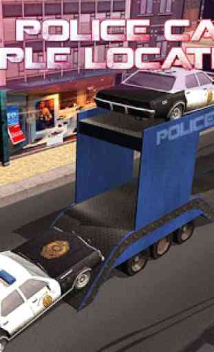 Police camion auto transporter 4