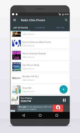 Radio Côte d'Ivoire en Ligne 4