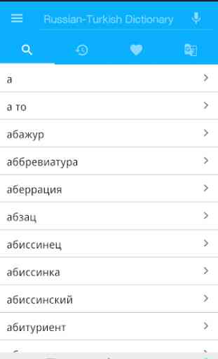 Russian<->Turkish Dictionary 1