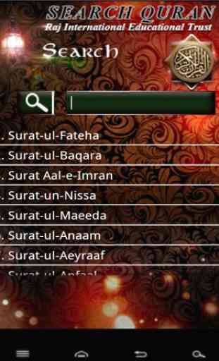Search Quran 3