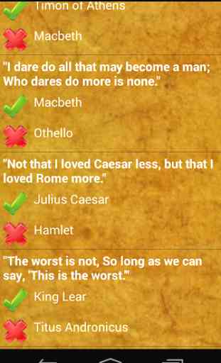 Shakespeare Quotes Quiz 4