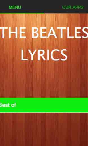 The Beatles Music Lyrics 1