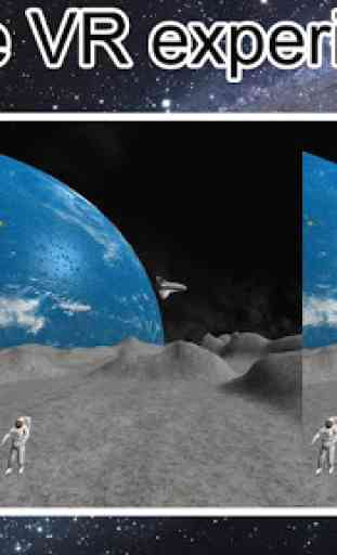 VR Space mission:Moon Explorer 2