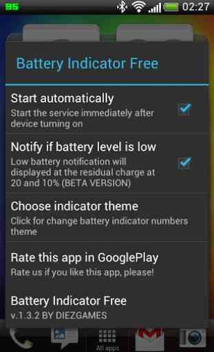 Battery Indicator Free 4