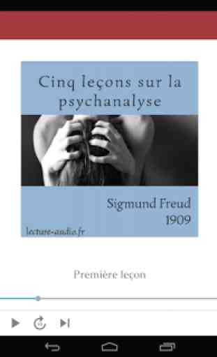 Freud, Cinq leçons sur la... 3