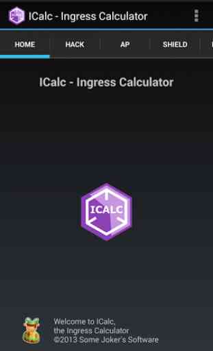 ICalc - Ingress Calculator 1
