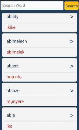 Igbo Dictionary - Offline 1