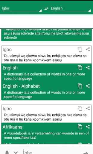 Igbo Dictionary Translator 1