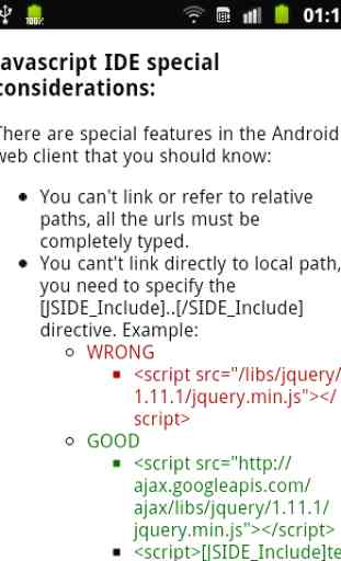 JavaScript IDE for Js & HTML5 4
