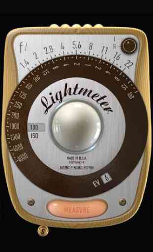 LightMeter (noAds) Gingerbread 1