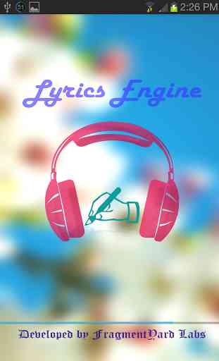 Lyrics Engine 1