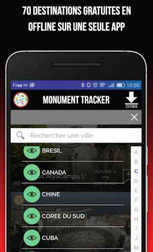 Monument Tracker World Guide 2