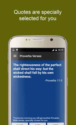 Proverbes versets de la Bible 4