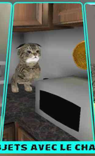 Réel simulateur 3D Pet Cat 1