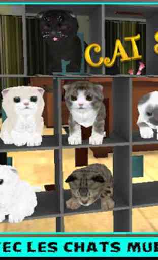 Réel simulateur 3D Pet Cat 3