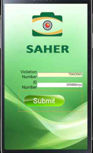 Saher Saudi Traffic Violations 2