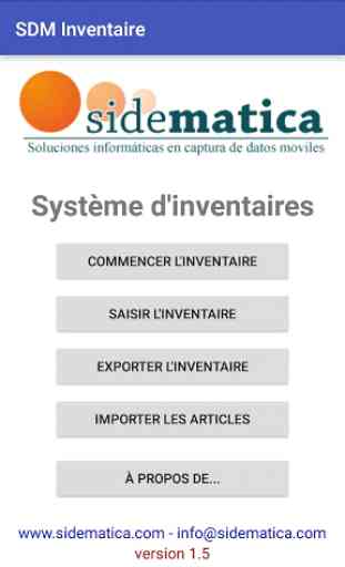 SDM Inventaire d'entrepôt 1
