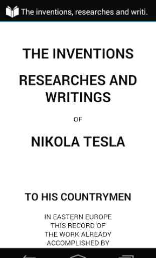 The inventions of Nikola Tesla 1
