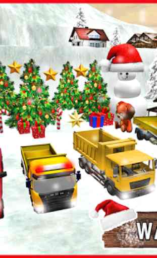Transport Truck Gift Delivery 1