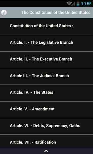 U.S Constitution + Amendments 2