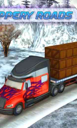 Winter Road Trucker Sim 3D 3