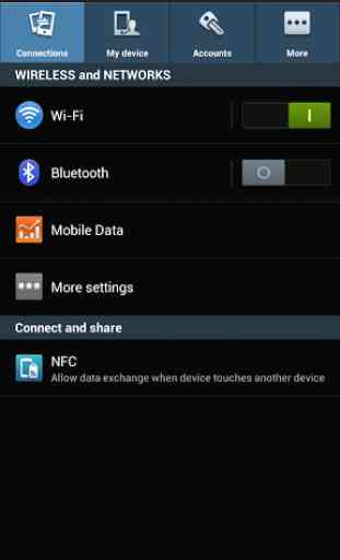 GalaxyS4 Settings for Froyo~JB 1