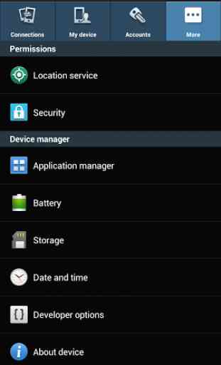 GalaxyS4 Settings for Froyo~JB 4