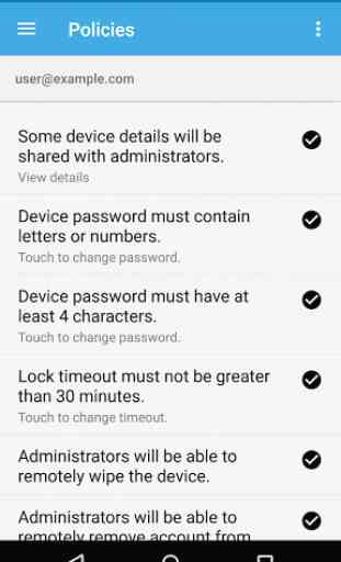 Google Apps Device Policy 3