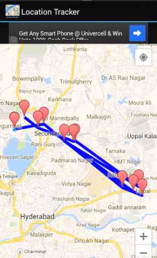 Localisation mobile Tracker 2