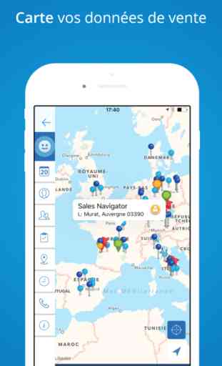 Sales Navigator - Map contacts, Optimize routes 1