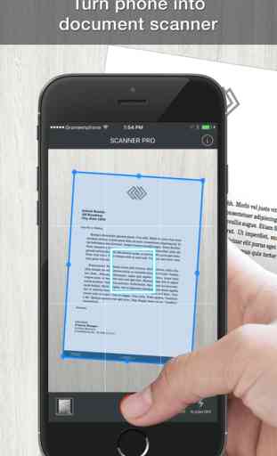 Scanner de papiers - photo scanner à format pdf 1