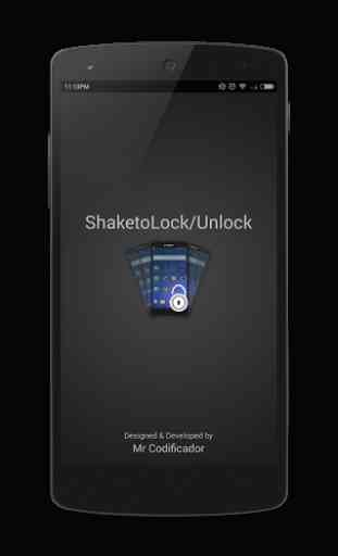 Shake to Lock/Unlock 1