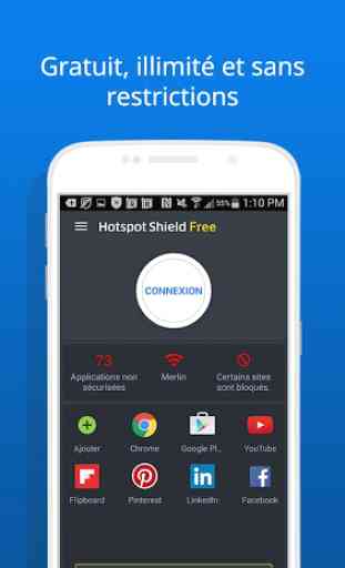 VPN Hotspot Shield Gratuit 1