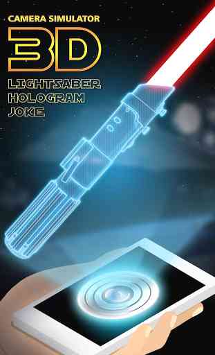 3d sabre laser hologramme 2