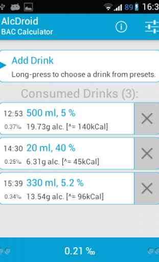 AlcDroid Alcohol Tester ★ PRO 1