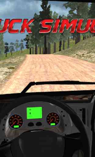 camion vitesse de simulateur 2