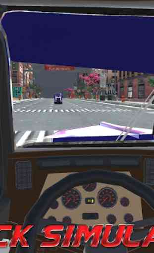 camion vitesse de simulateur 3