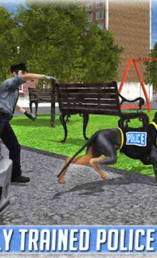 chien de police de poursuite 2