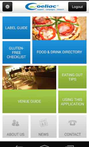 Coeliac UK – Gluten-free app 1
